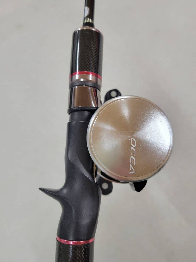 シマノカルカッタ200PG　パームス　メタルウィッチタイラバロッド・リールセット