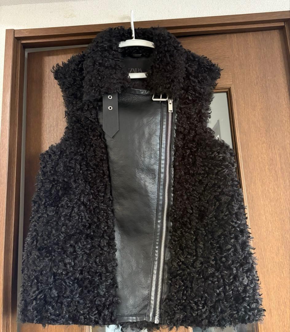 ZARA ザラリバーシブルベスト ZW COLLECTION 新品タグ付き　M