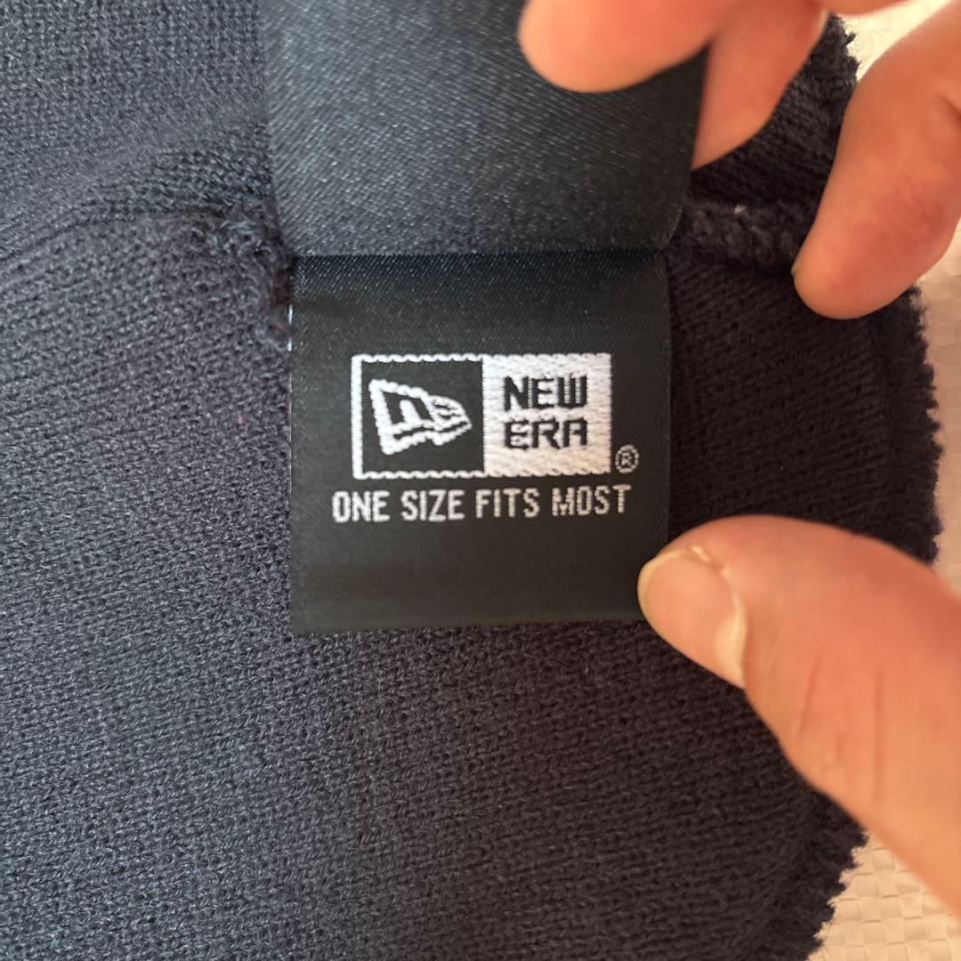 Supreme New Era® Accent Beanie Navy