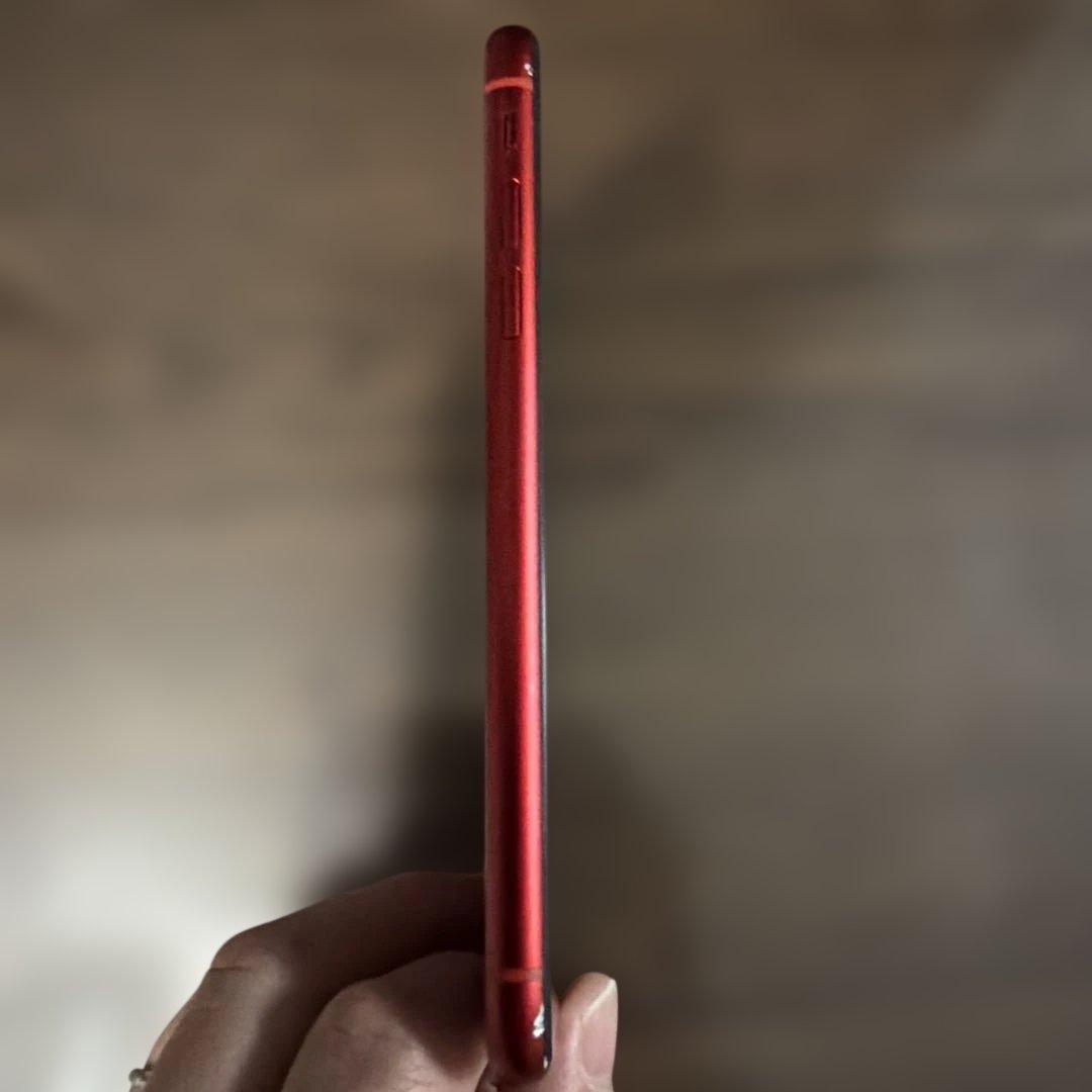 iPhone10R SIMフリー　レッド