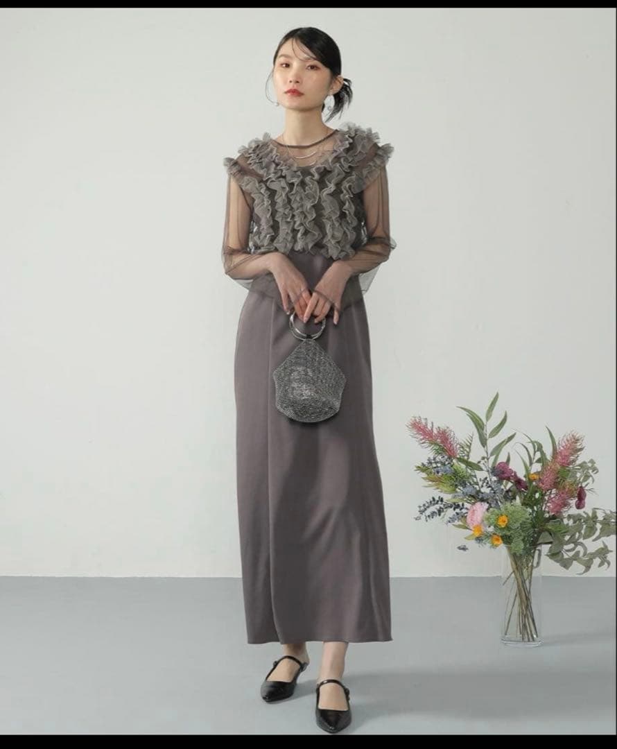 美品 niana 3点セットMany wayフリルドレス