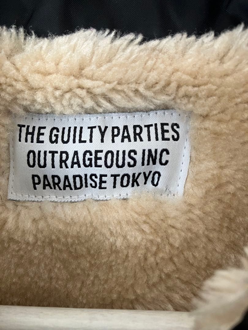 ア*ズ様 【レア】ワコマリア　天国東京　裏ボア　コーチジャケット