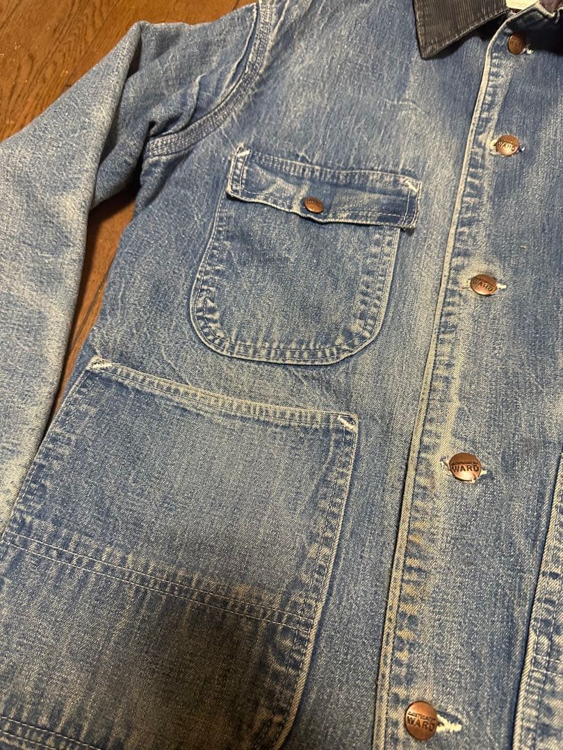 60’s MONTGOMERY WARD デニムカバーオール ヴィンテージ