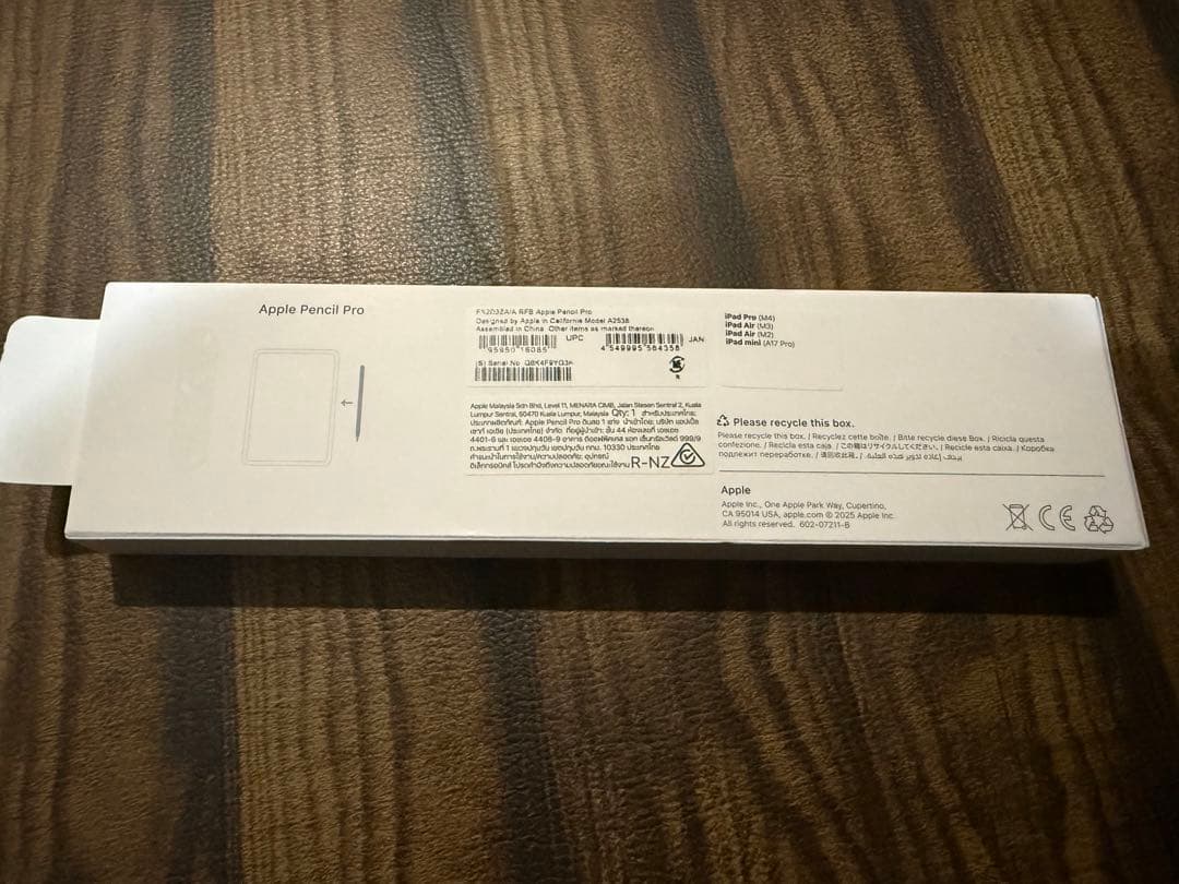 【美品】Apple Pencil Pro