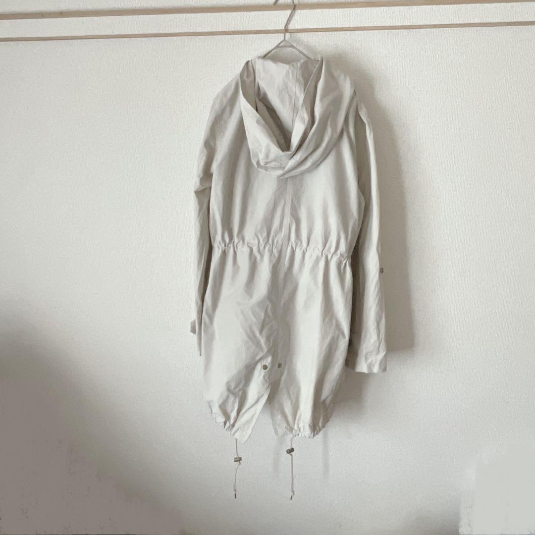 【23区/EMMETEX】ライトタッサーフーデッドコート40ライナー付