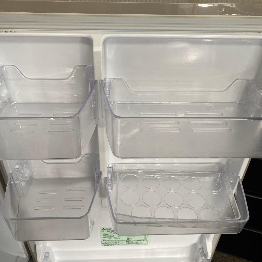 雷216 三菱 冷蔵庫 グレーMR-B46-c 2018年製