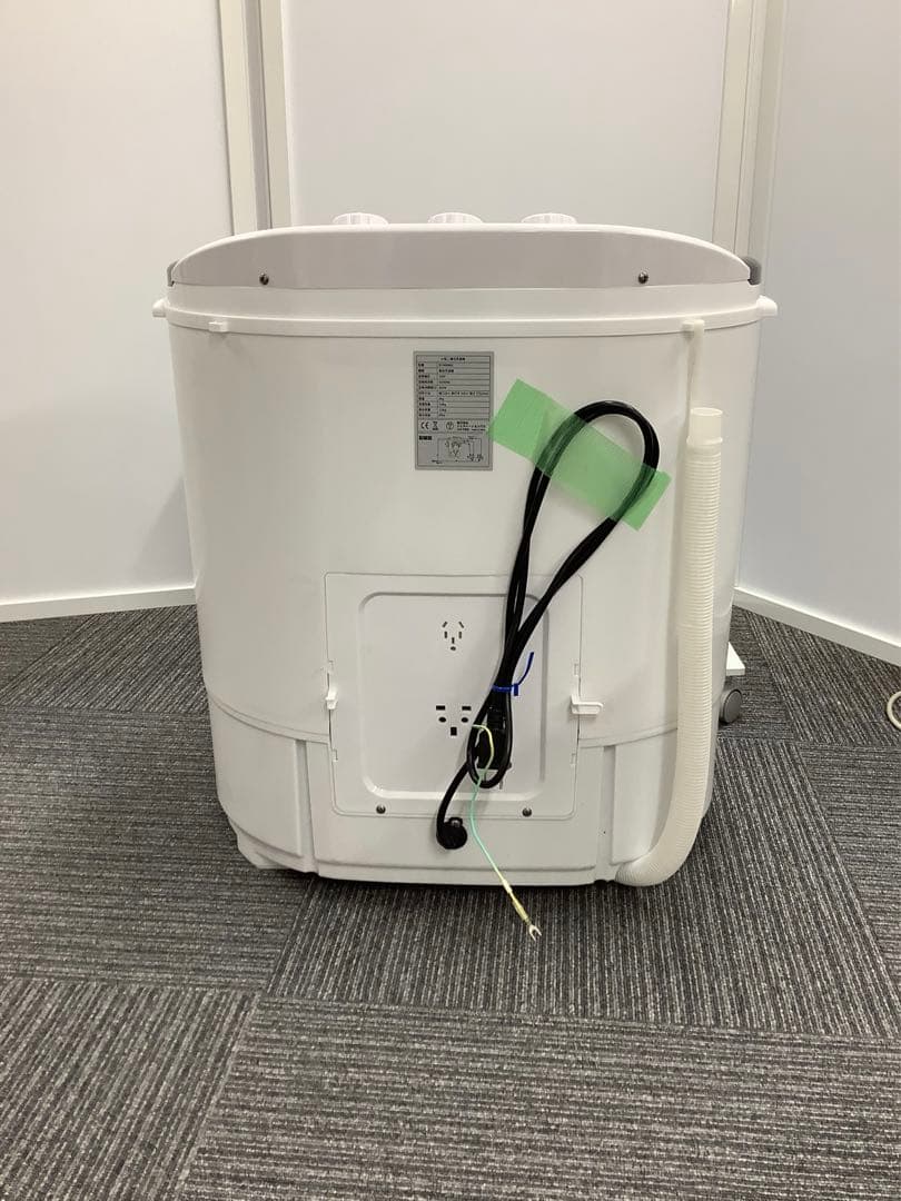 【高年式】小型二槽式洗濯機 SP-NWM01 シンプラス 2024年製