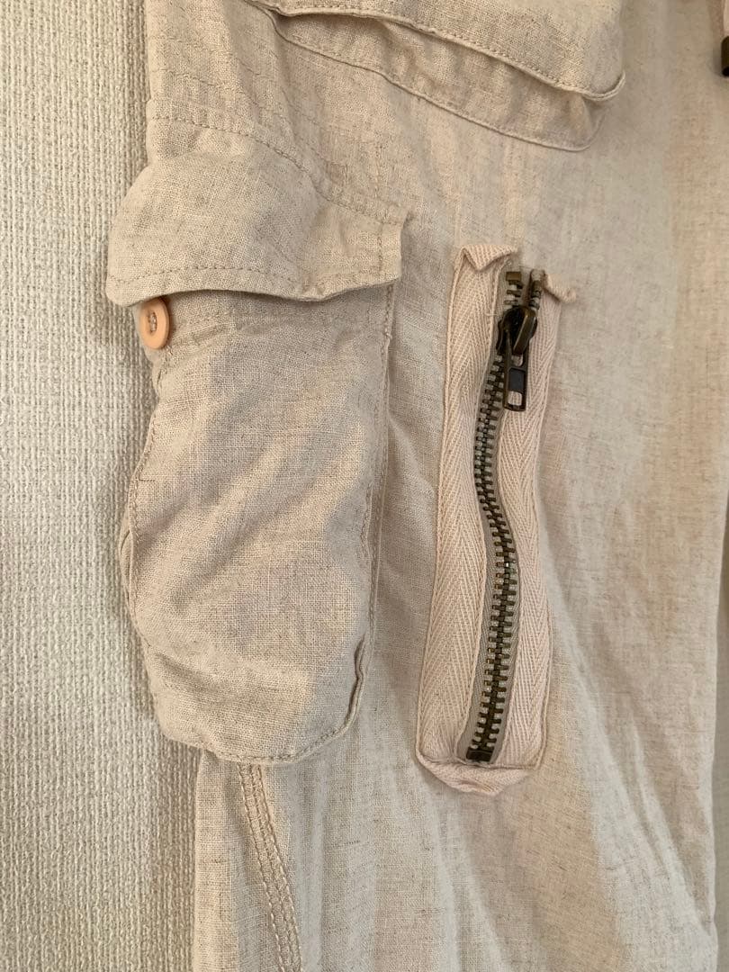goa ミリタリー カーゴパンツ ベージュ FREE