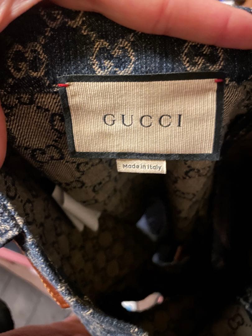 Gucci エコウォッシュド オーガニックデニム ショートパンツ