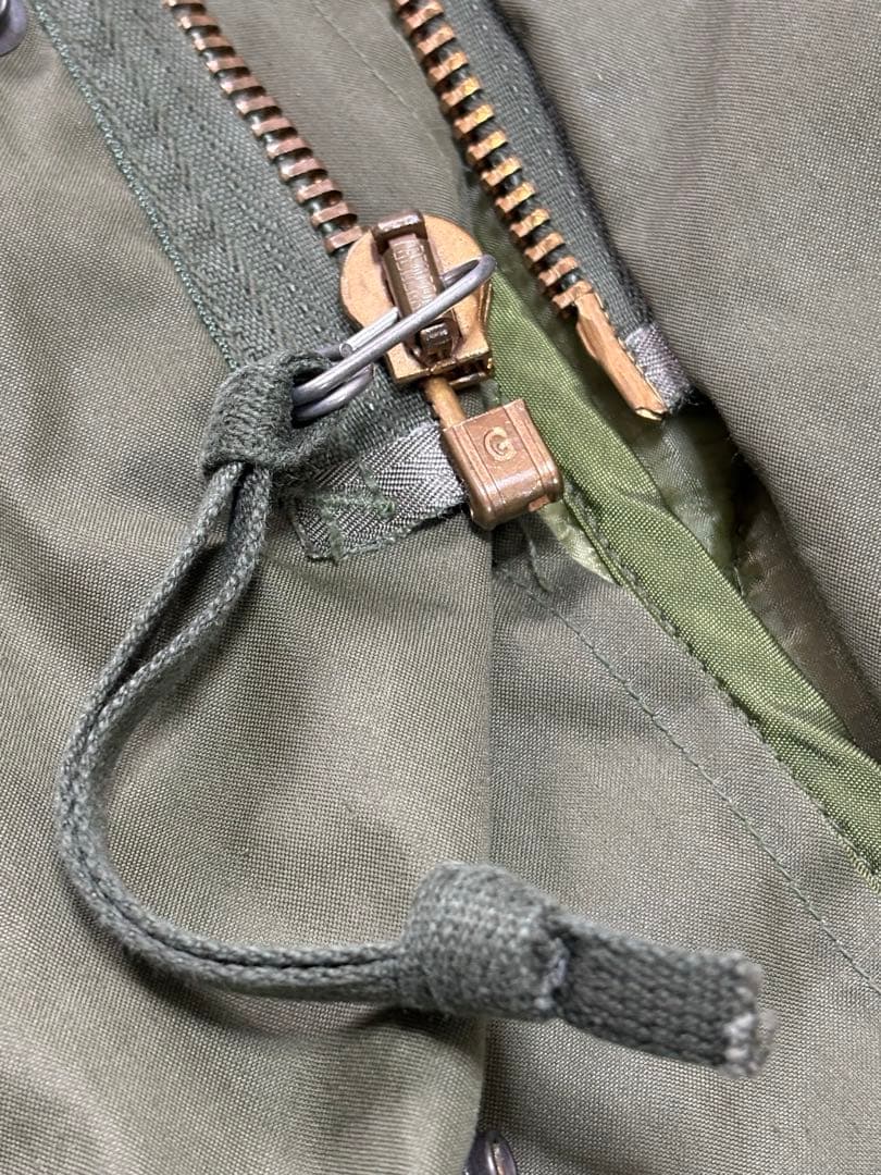 ★希少！Sサイズ★ 米軍実物 M-65フィッシュテールパーカー フルセット