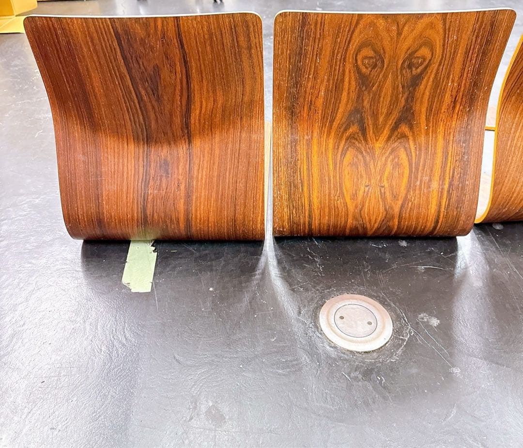 12SAM21 Tendo 天童木工 座椅子 4点 家具 現状品