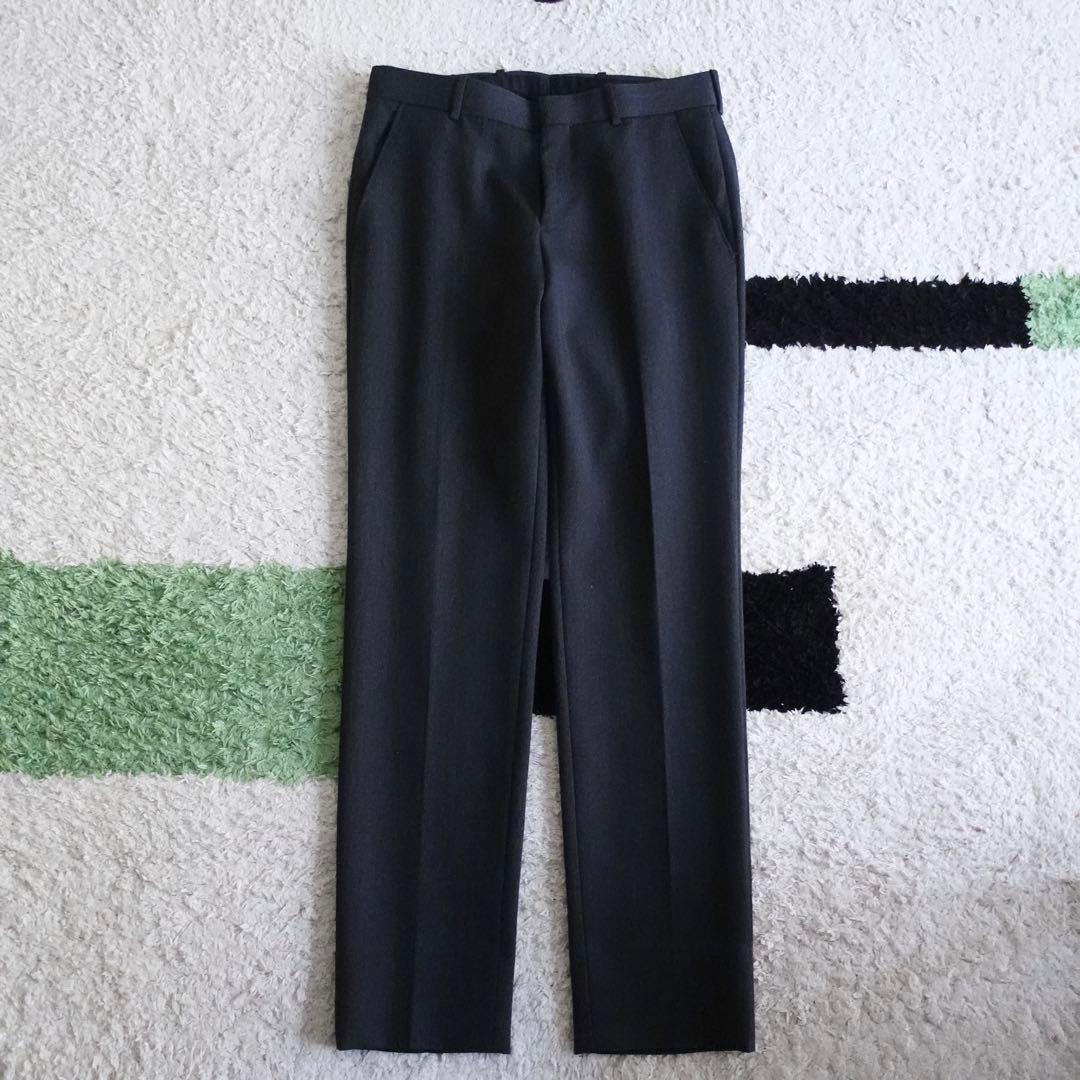 【極美品】Alexander McQUEEN ウールモヘア　トラウザーズ　44