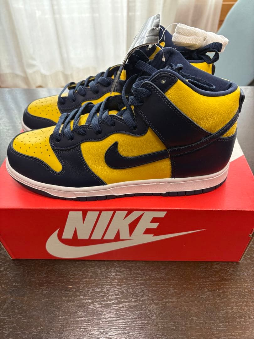 NIKE DUNK HI MICHIGAN ナイキ　ダンクハイ　ミシガン28.5