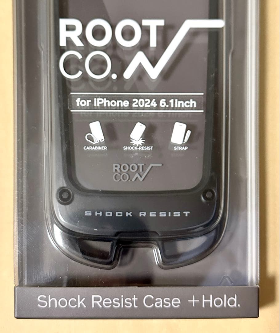 【新品未使用品】ROOT CO. iPhone16 ケース