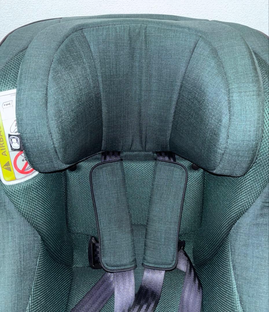 極美品 Joie ARC360° ISOFIX 回転 チャイルドシート モス