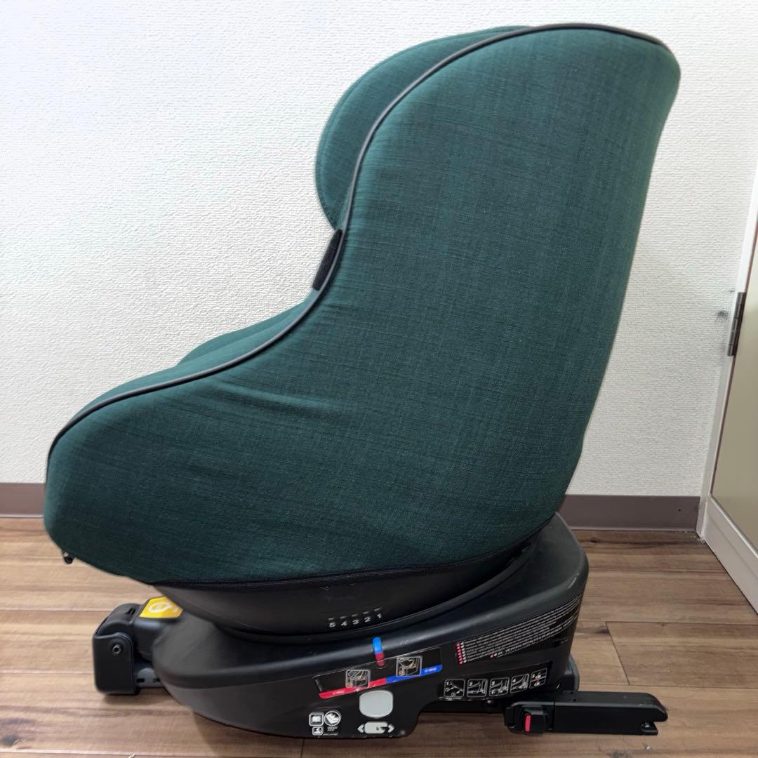 極美品 Joie ARC360° ISOFIX 回転 チャイルドシート モス