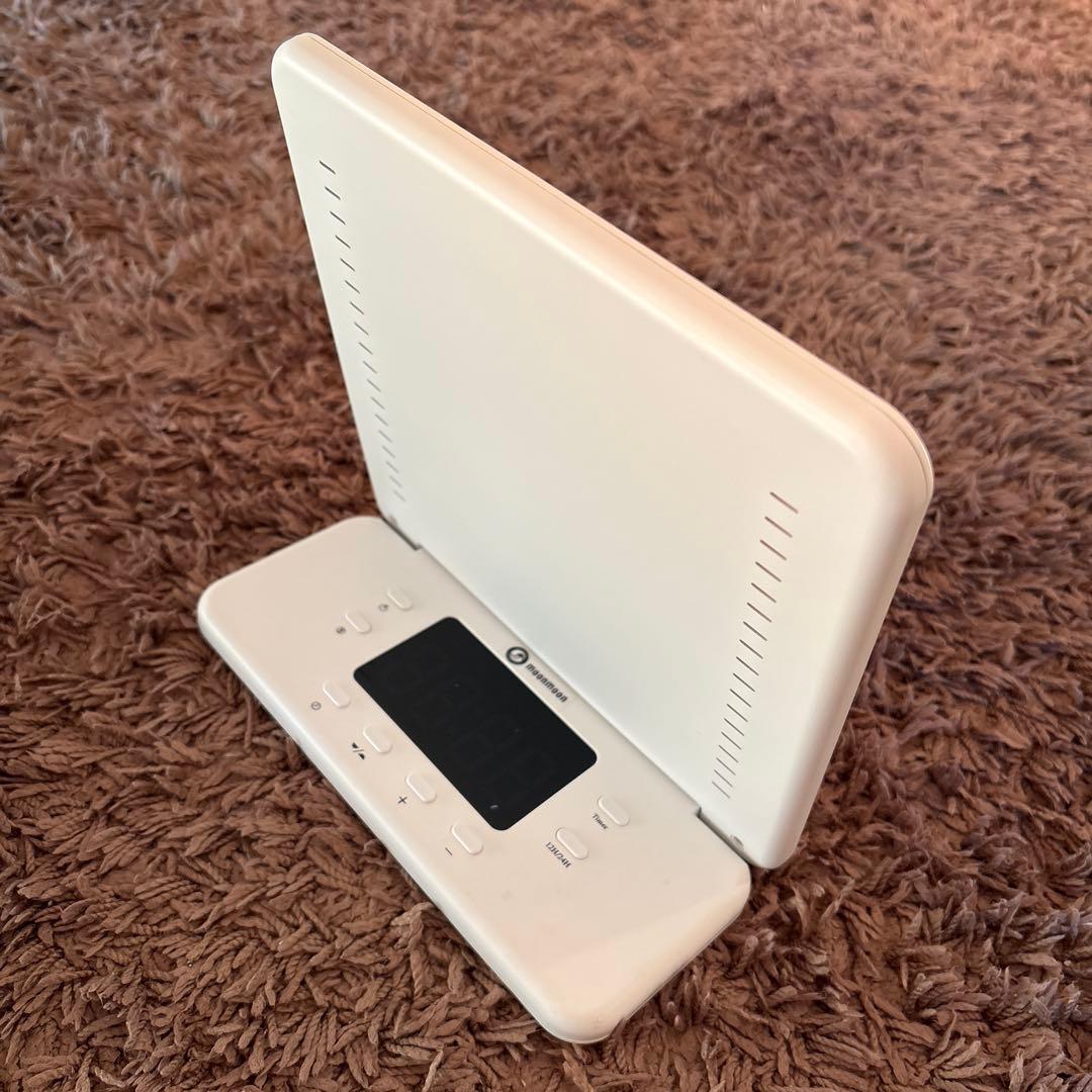 トトノエライトプレーン光目覚まし時計 ムーンムーン