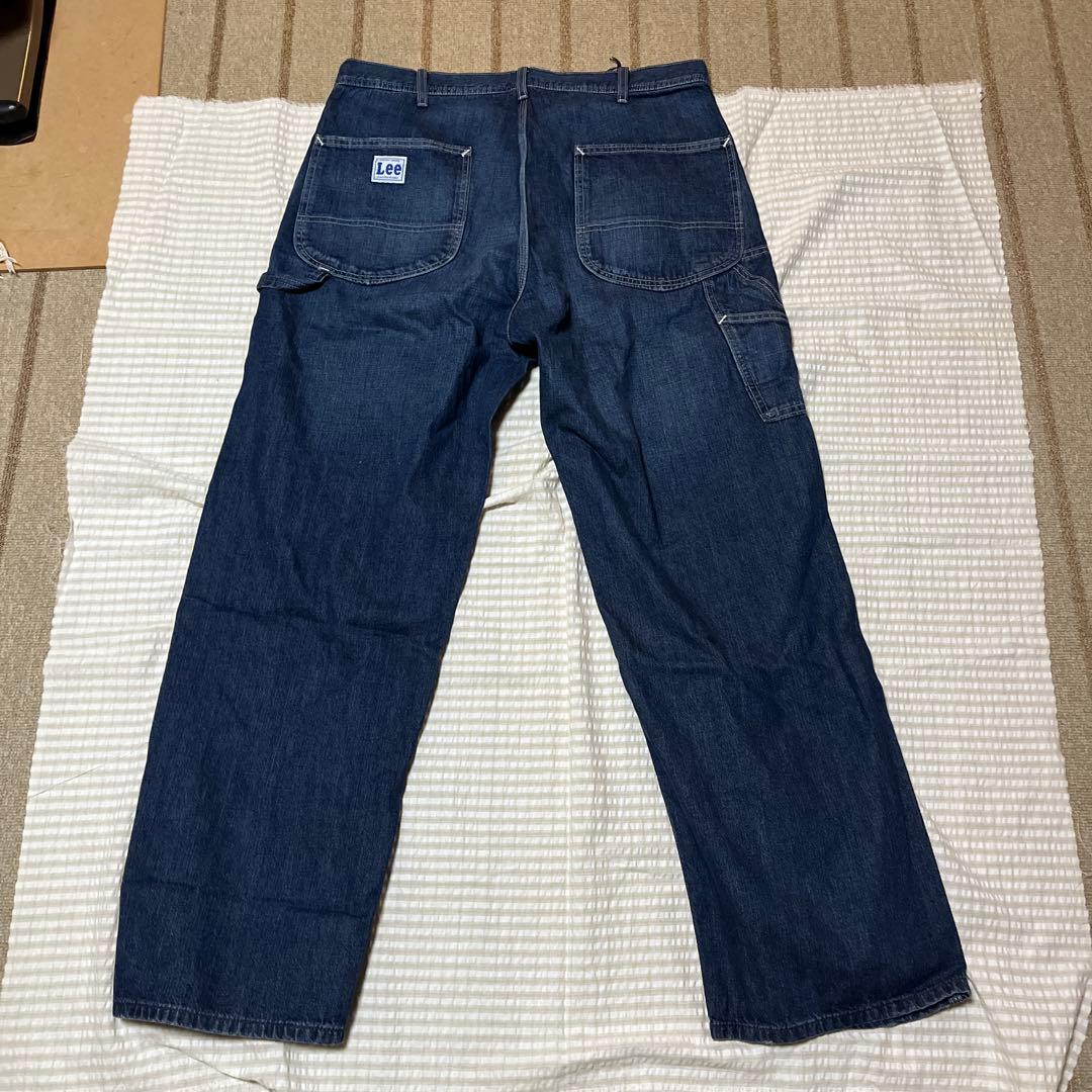 Lee LM7288ワークパンツ XLミッドブルー 未使用タグ付き
