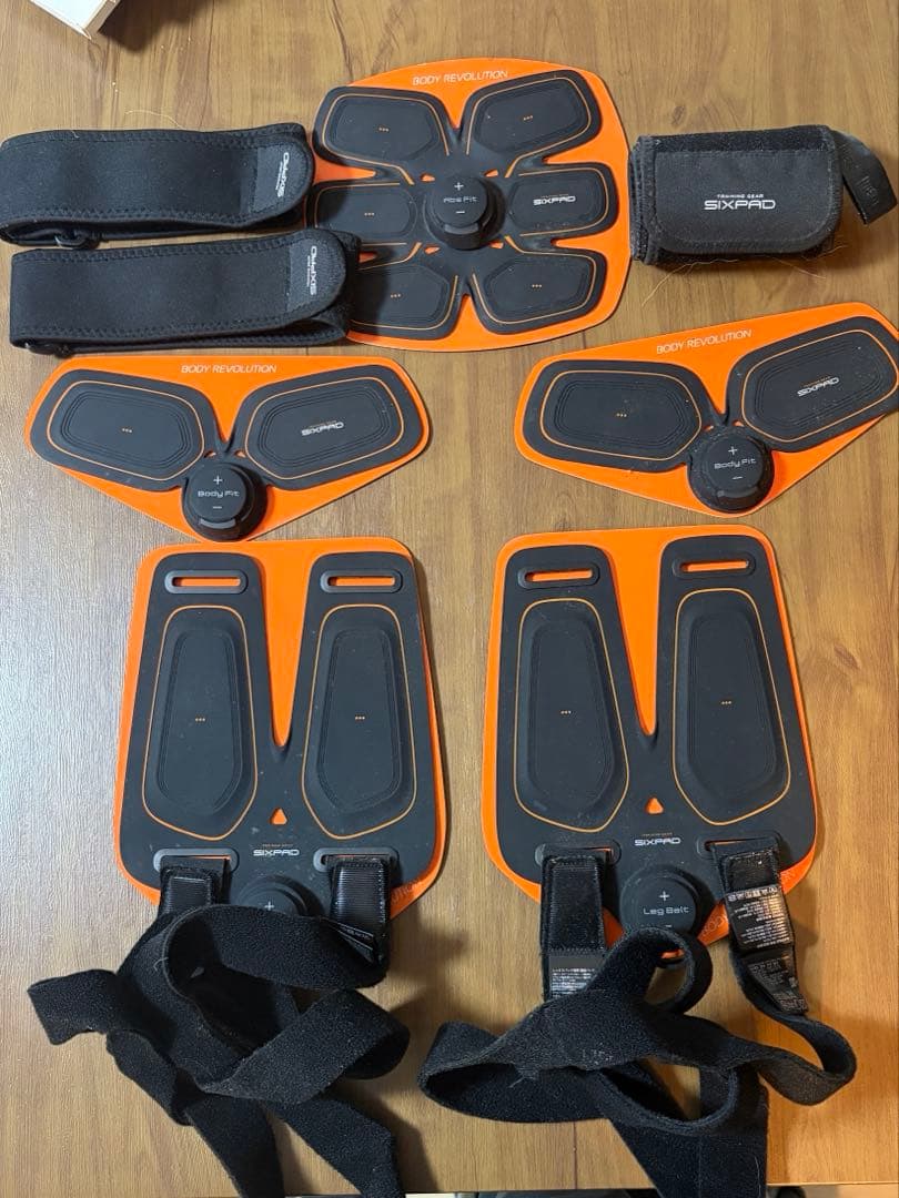 SIXPAD ３点セット アブズフィット ボディフィット レッグベルト