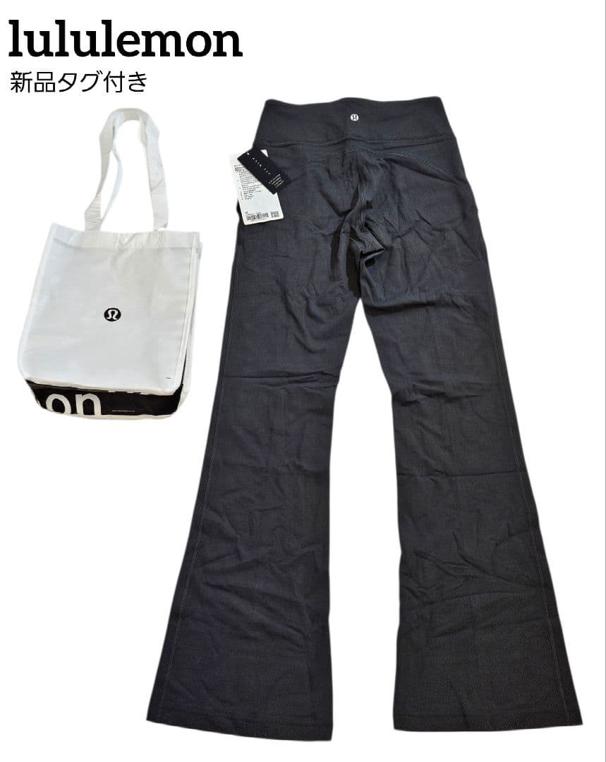 新品　ルルレモン　Groove HR フレアパンツ　ポケット付き　30インチ　M