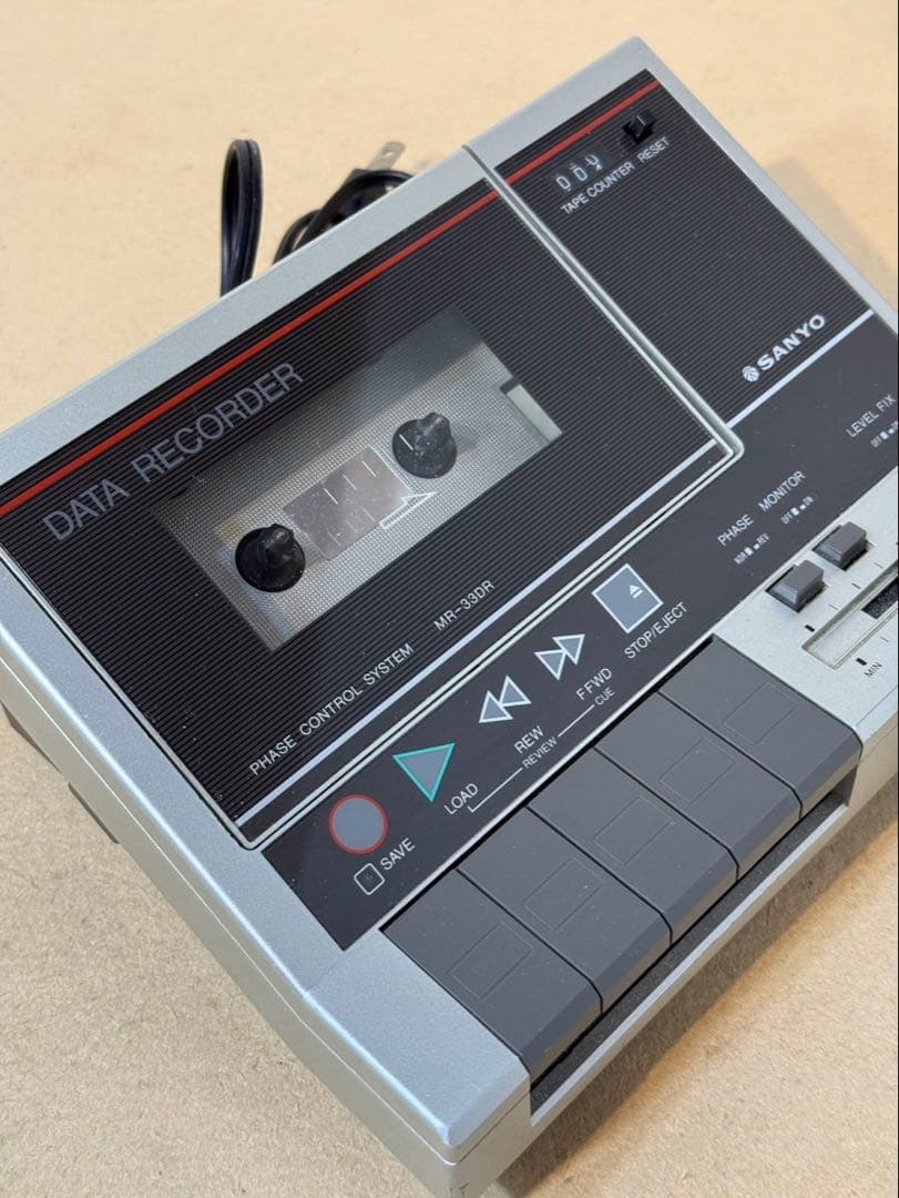 SANYO サンヨー　MR-33DR データレコーダー　カセットプレーヤー