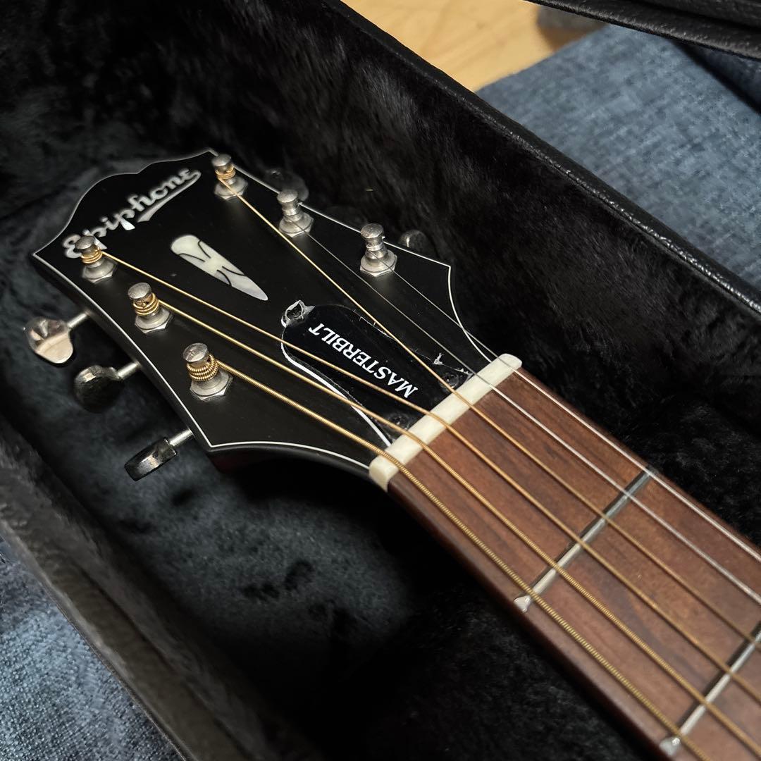 エピフォン Masterbuilt DR-400MCE エレアコ HC付