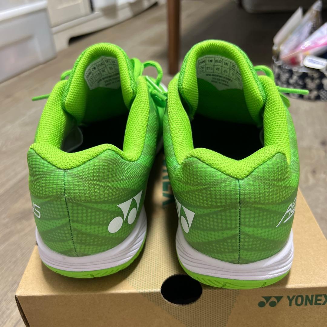 YONEX エアラスZワイド 27cm フラッシュグリーン