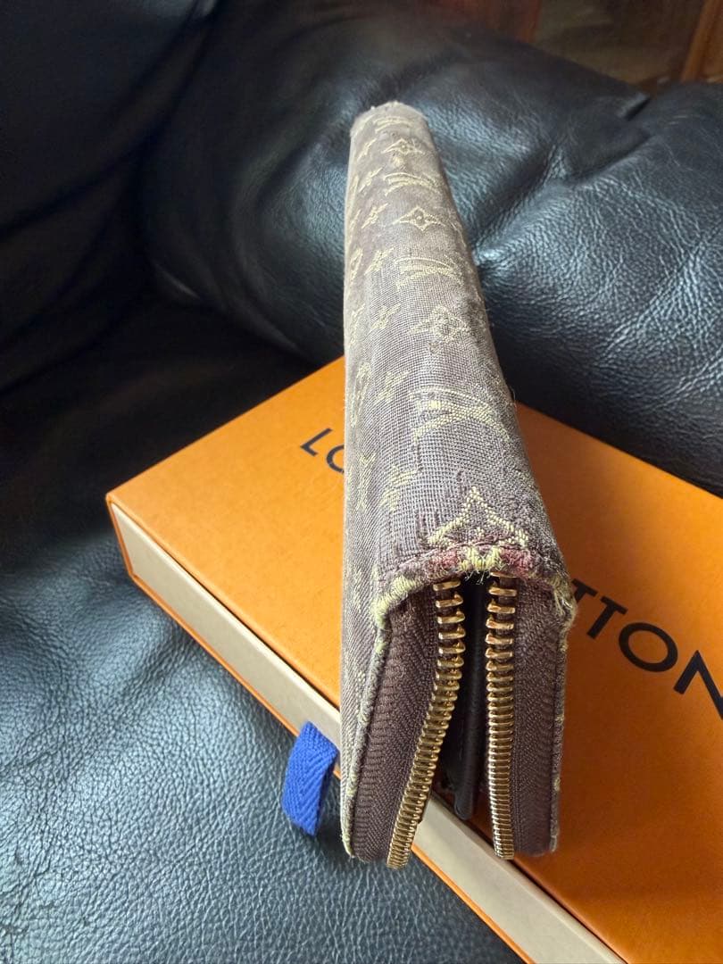 LOUIS VUITTON 長財布モノグラム　ミニラン　美品ジッピーウォレット