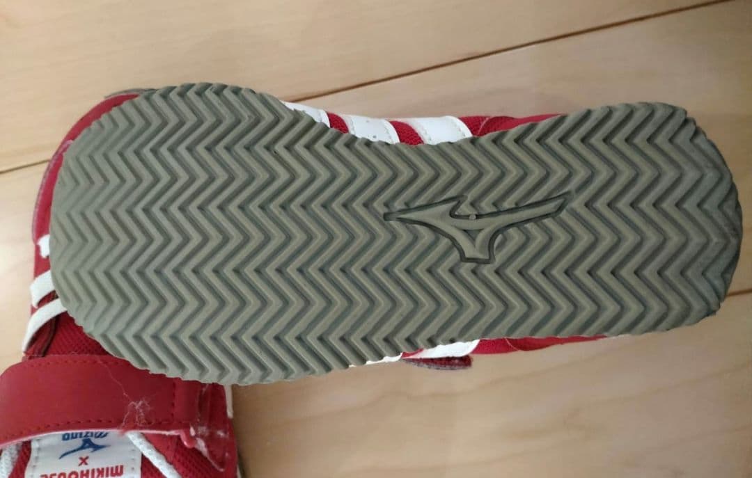 ♡ミキハウス×ミズノのコラボレーションシューズ☆サイズ17.5㌢☆未使用品