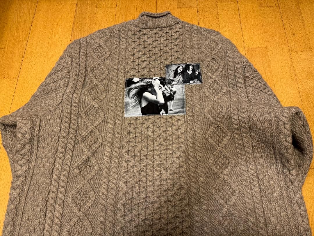 46 soloist 24aw フィッシャーマンニット ベージュ