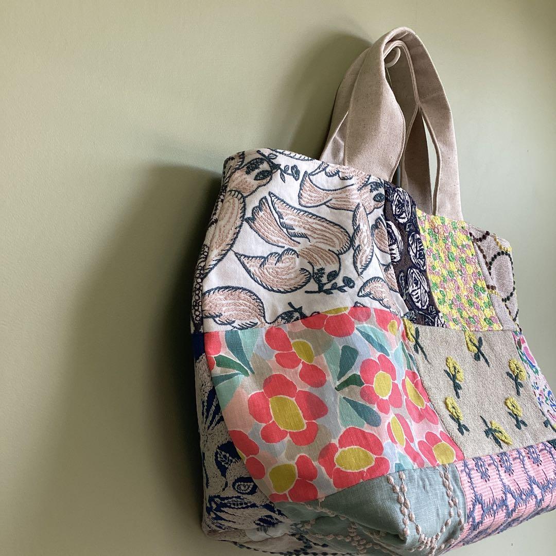 専用です！ミナペルホネン パッチワーク トートバッグハンドメイド