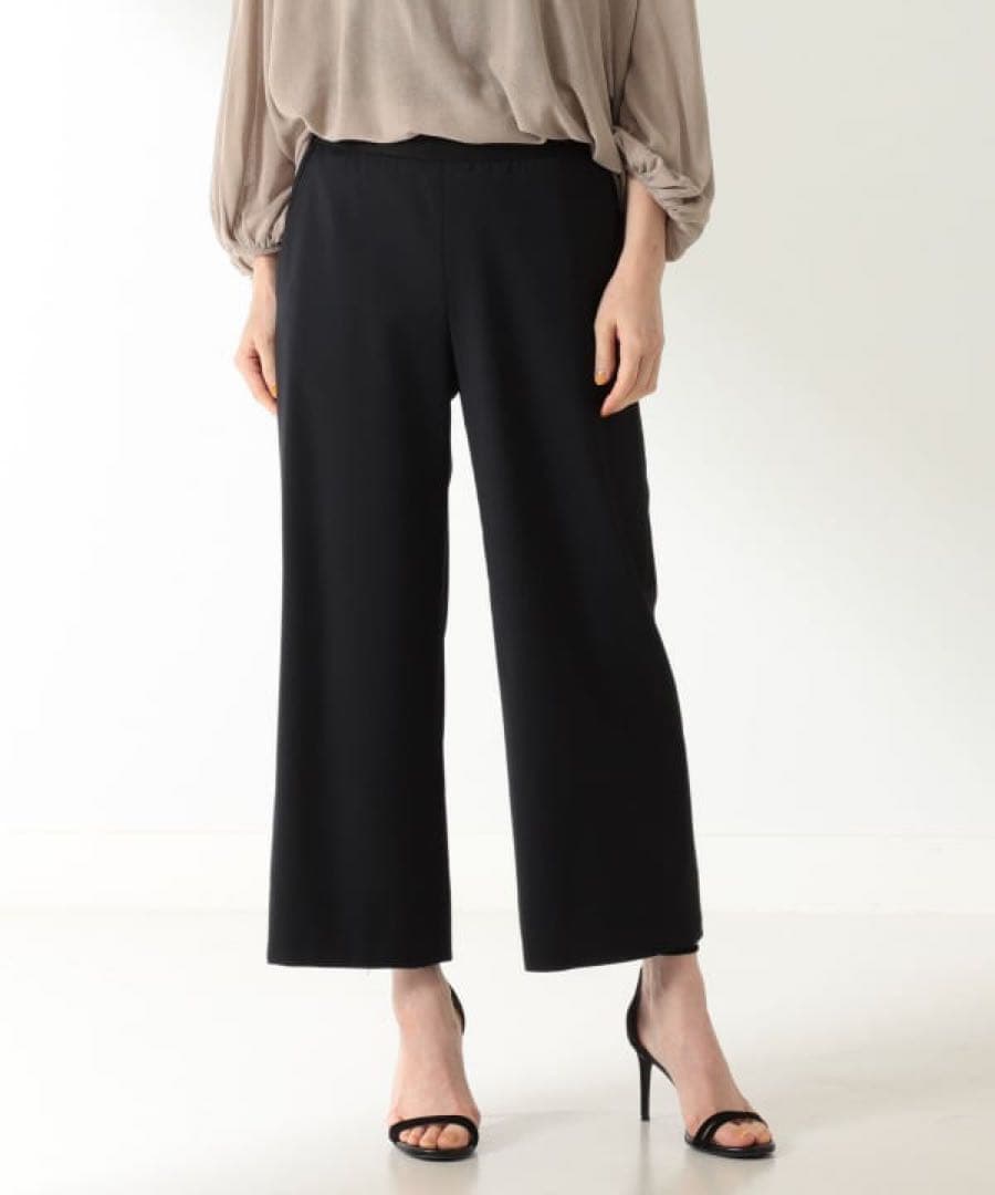 エッフェビームス　エムフィル　梳毛 ガウチョ イージートラウザーズ　パンツ.