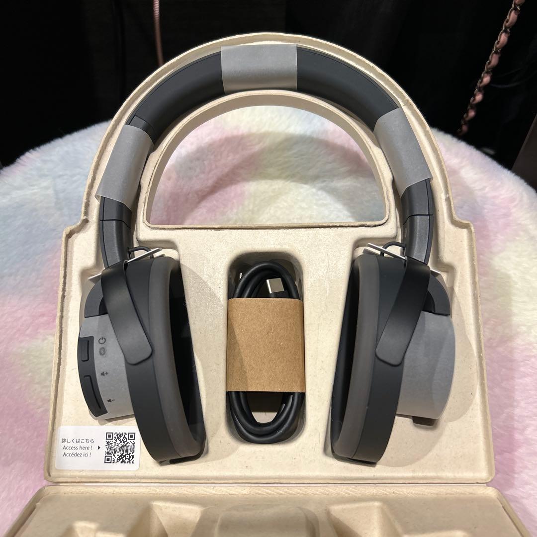 nwn ONE MBH001 ヘッドフォン　ダークグレー