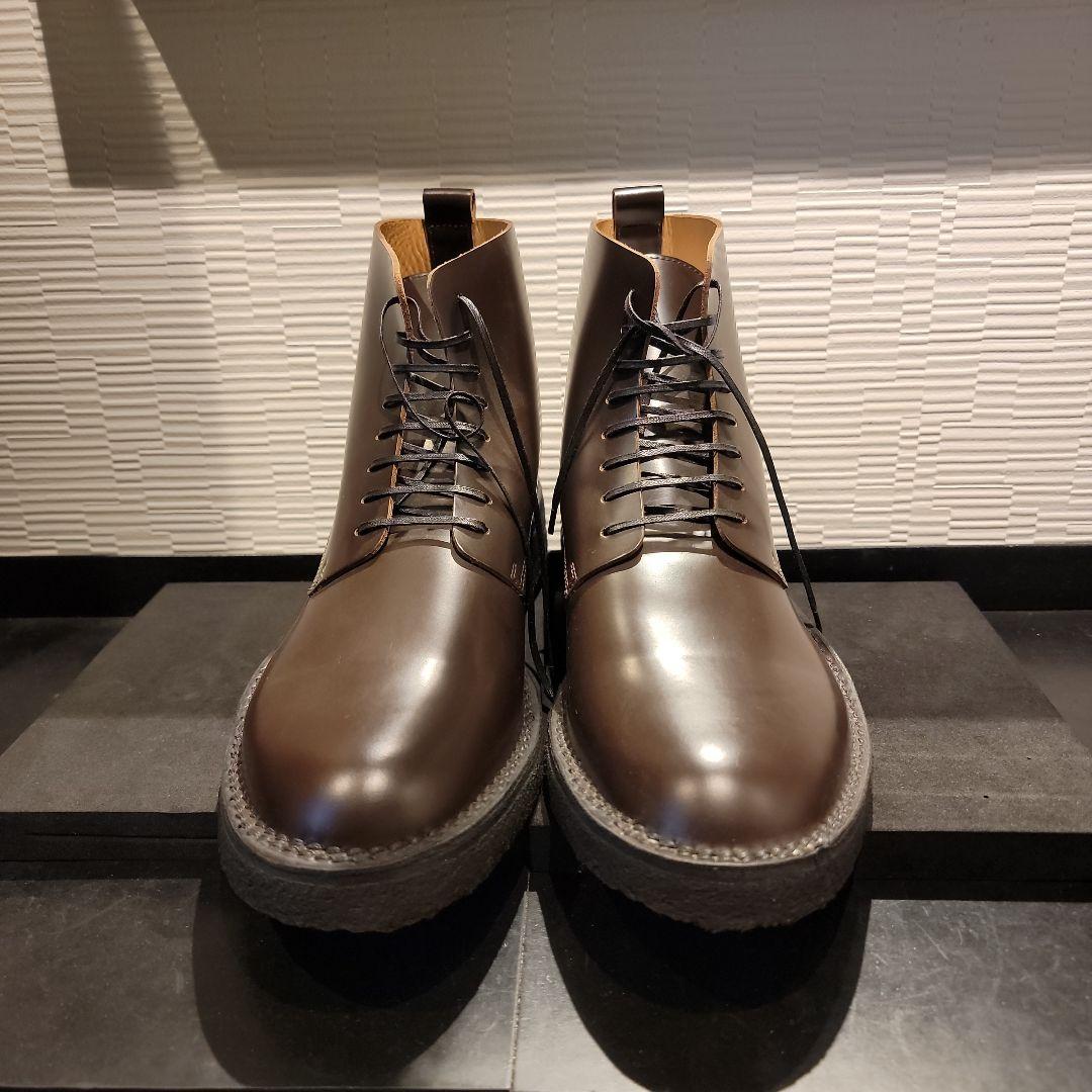 新品未使用　ブッテロブーツ　ブラウン　42