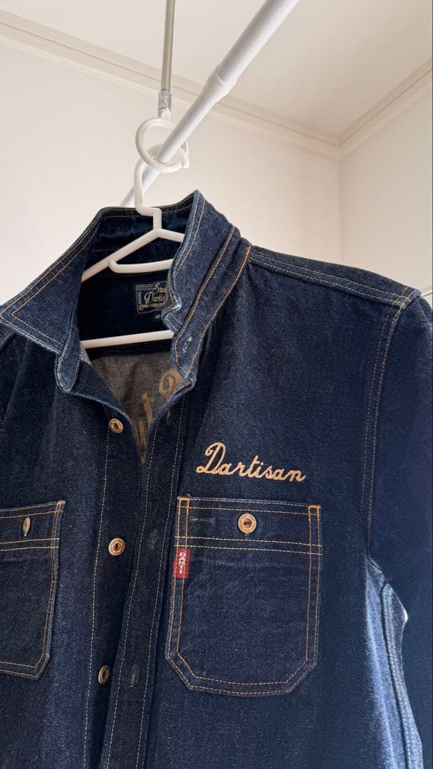 ⭐️正規品ステュディオダルチザン デニムシャツ40周年記念 美品 中古♪