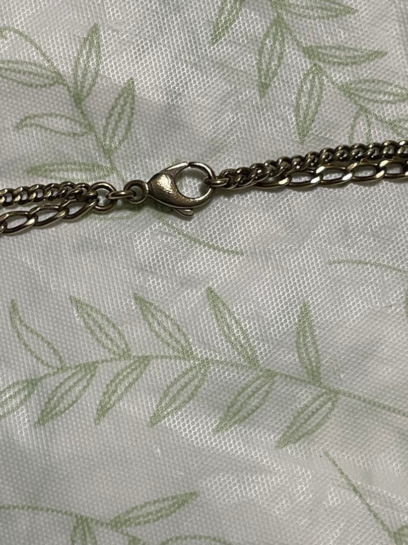 シャネル ネックレス 2連チェーン ココマーク  マドモアゼル