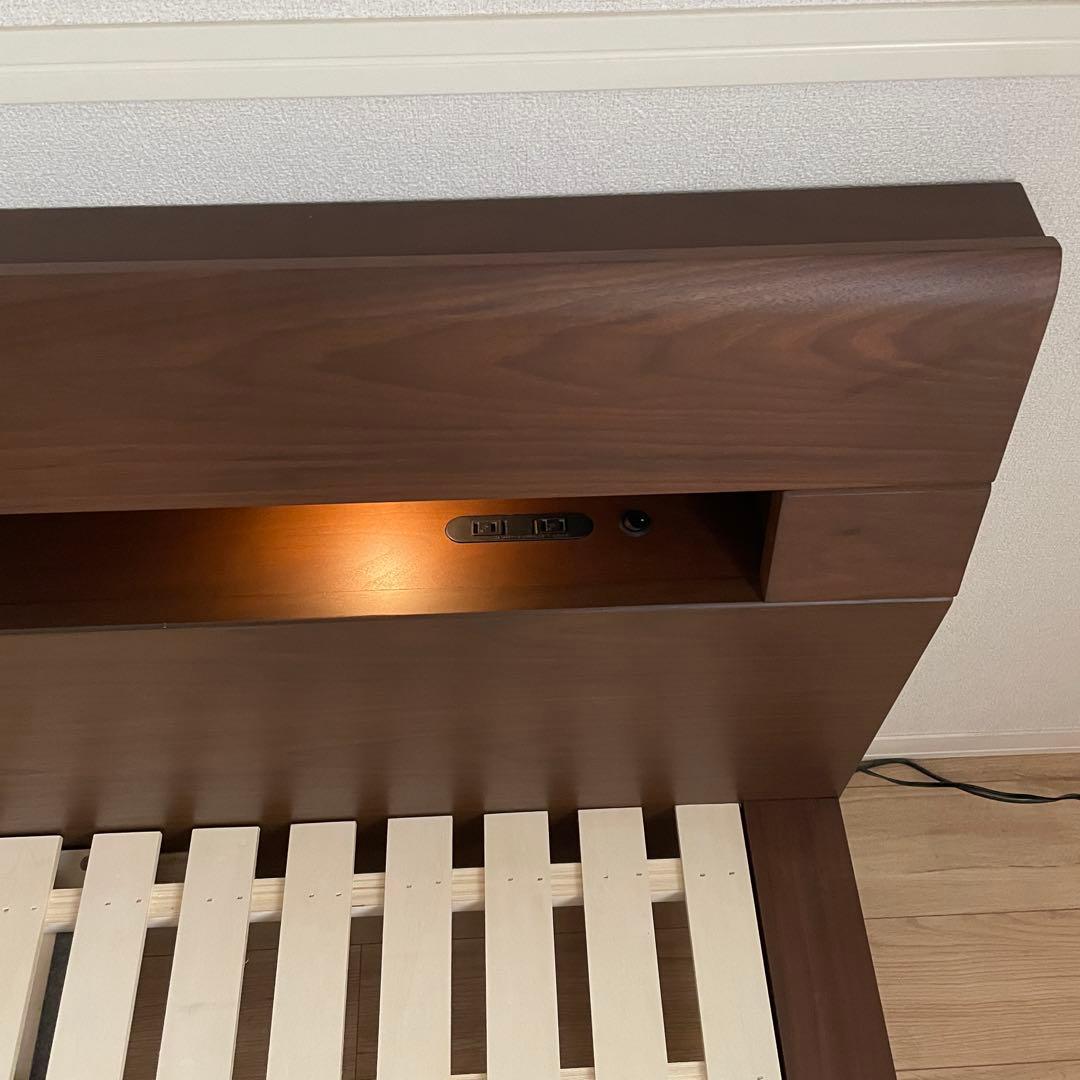 ニトリ ダブル すのこ ベッドフレーム ロデリック-S MBR