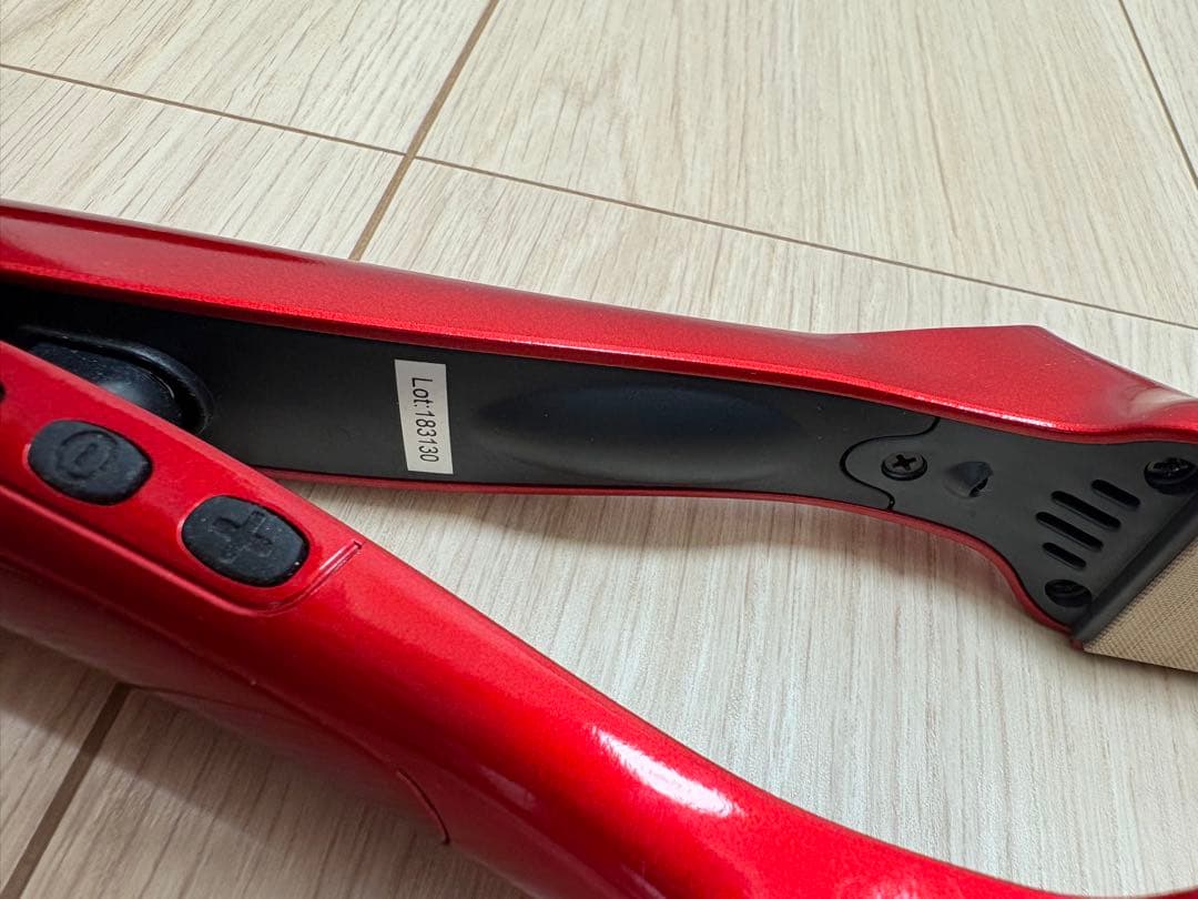 箱あり★radiantラディアント★ストレートヘアアイロン★35mm★レッド