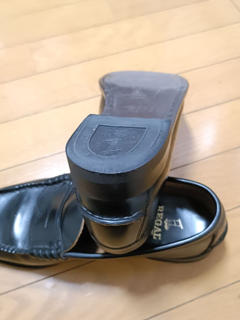 ※あわ※REGAL リーガル ローファー 黒　26.5cm