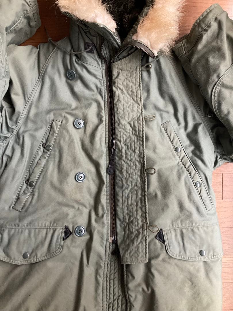 実物 N3-B フライトジャケット MEDIUM