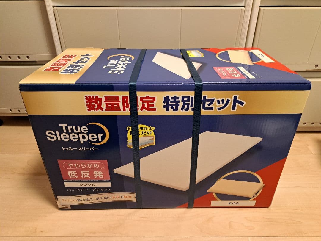 トゥルースリーパー プレミアム シングル やわらかめ 低反発まくら 特別セット