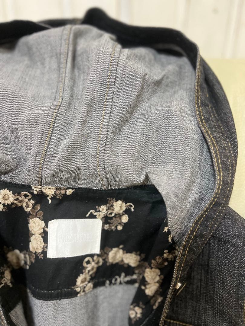 ピンクハウス♪未使用可愛い♡フード付きデニムジャケット