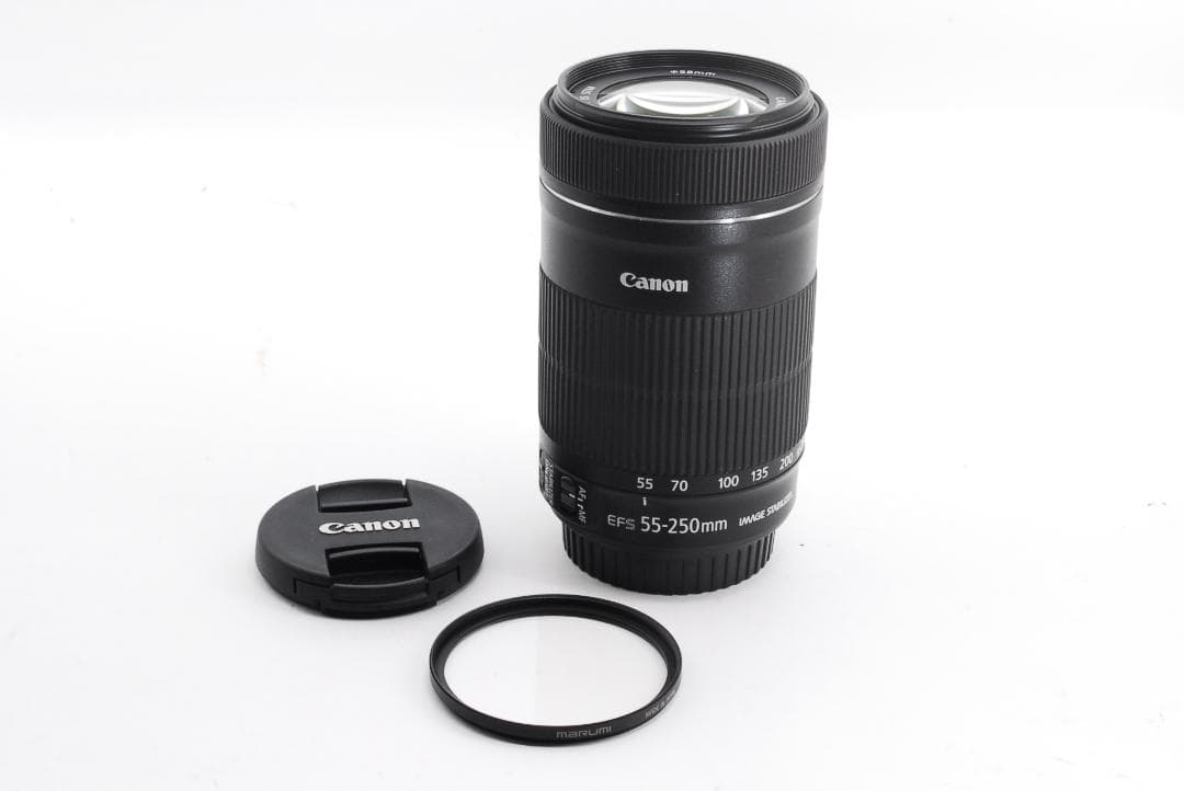 【美品】Canon EF-S 55-250mm IS STM 望遠レンズ