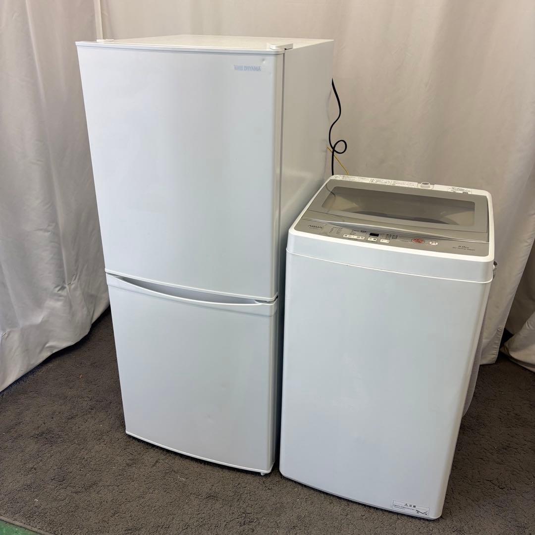 67❤️　冷蔵庫　洗濯機　一人暮らしセット　アイリスオーヤマ　安い　中古　設置無料