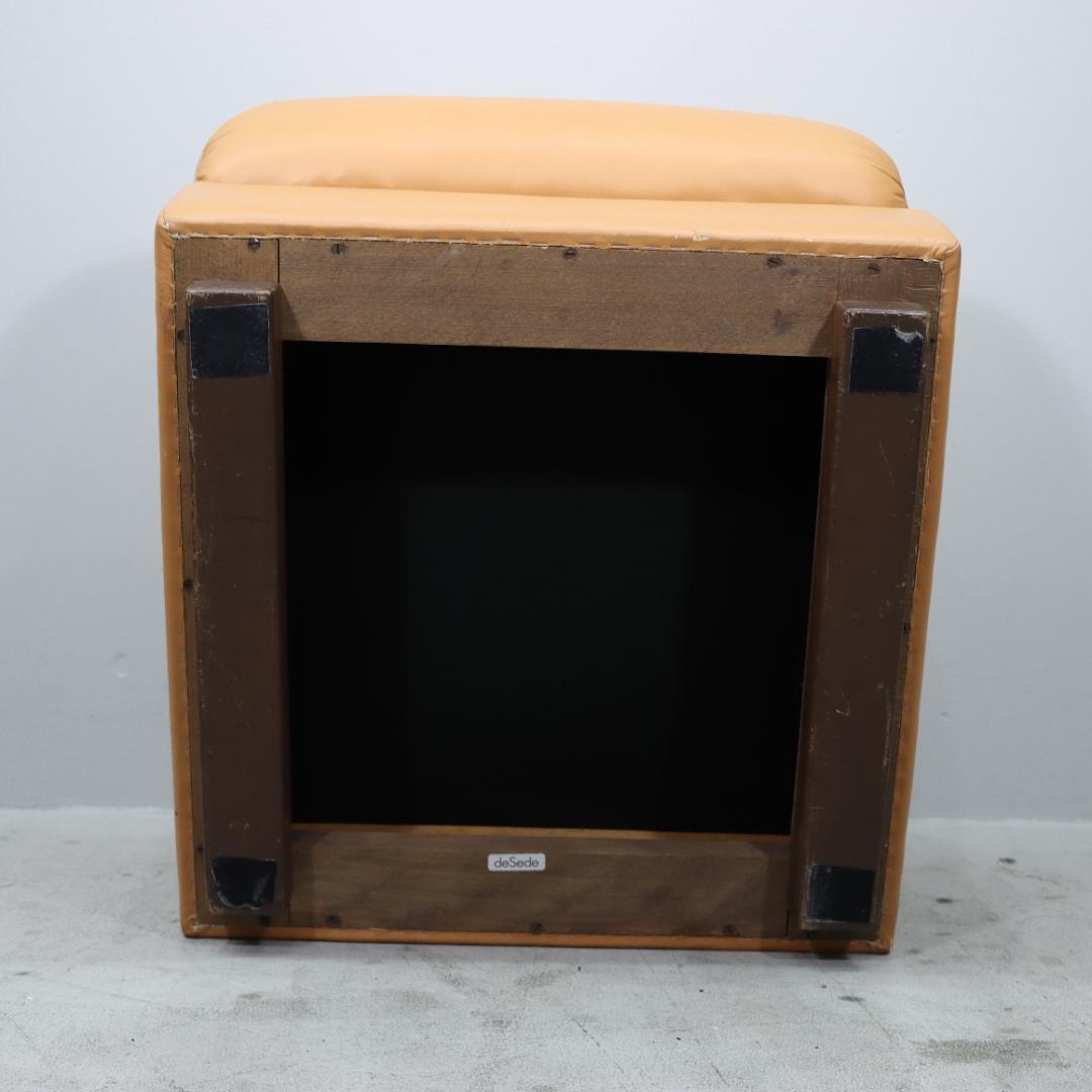 desede デセデ オットマン 総革 キャメル ソファ