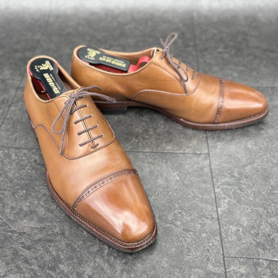 名門《Scotch Grain》248内羽根クォーターブローグ【ブローデンⅡ】