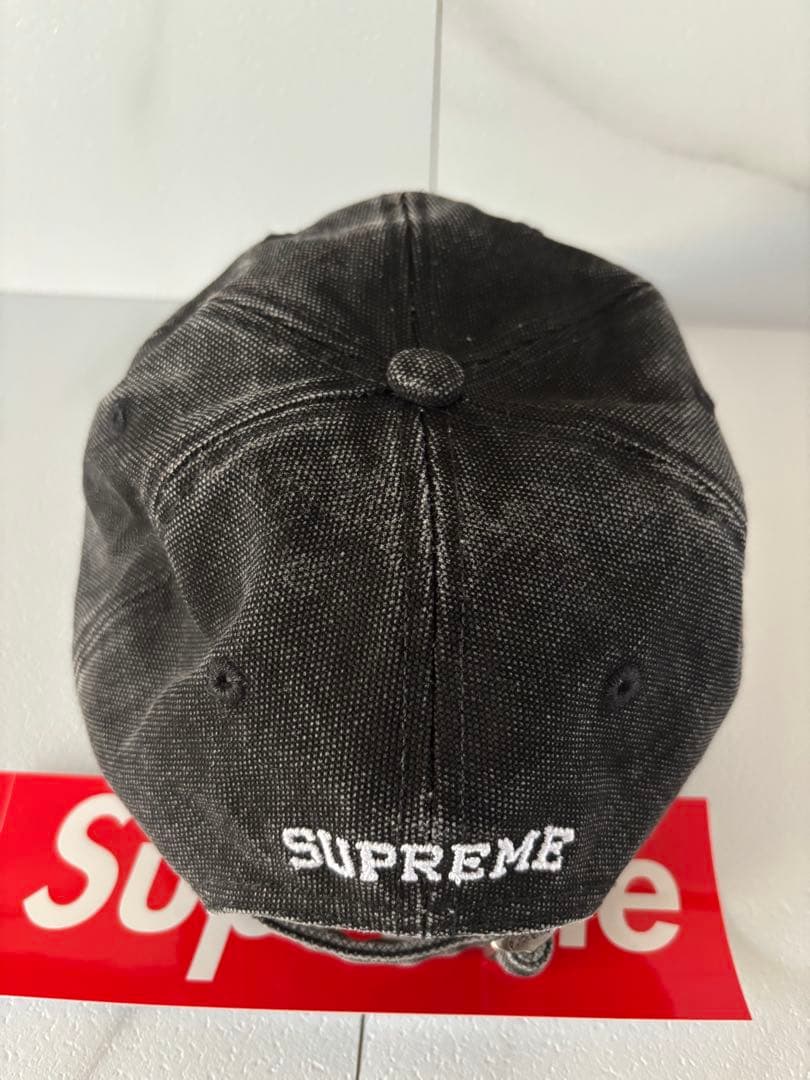 帽子 24 supreme Pigment Coated S Logo 6-Panel