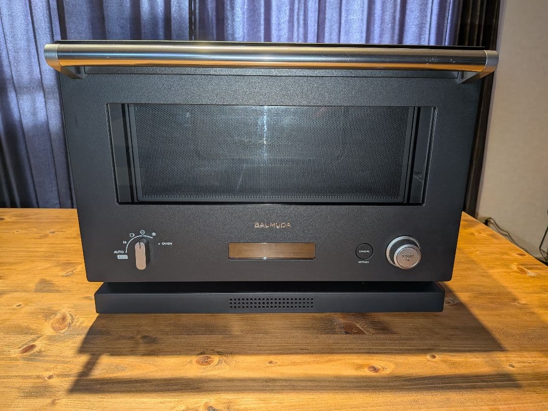 BALMUDA K04A-BK ブラックオーブン