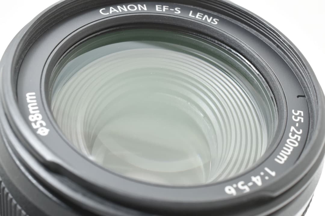 Canon EF-S 55-250mm F4-5.6 IS前後キャップ#1068