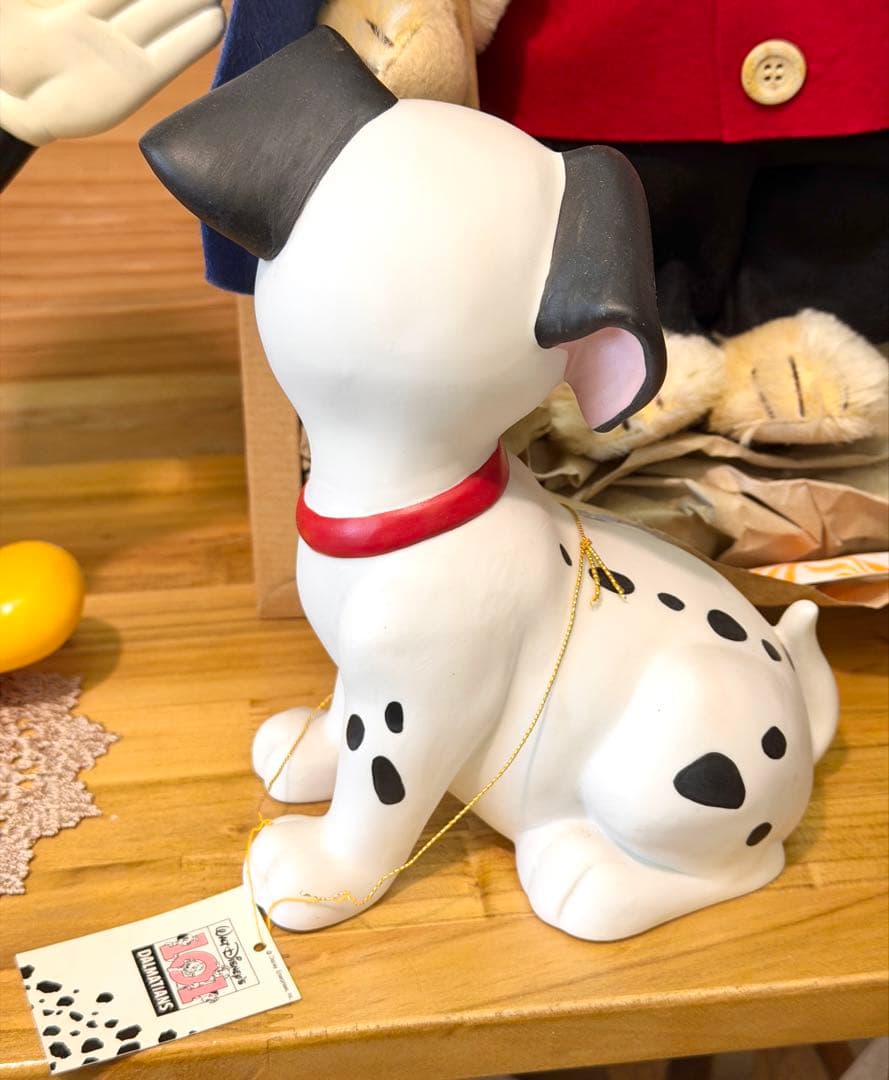 加藤工芸　ディズニー101匹わんちゃん　ガーデンスタチュー